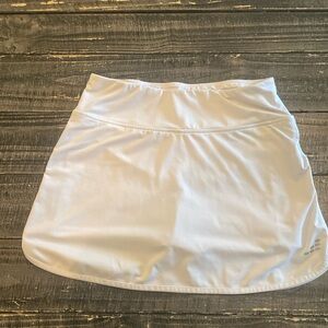 Kids BCG White Athletic Mini Skirt